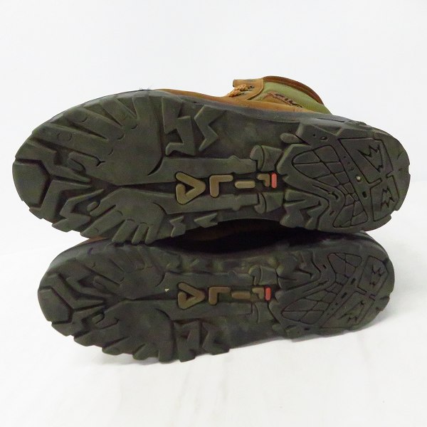実際に弊社で買取させて頂いた【観賞用】FILA/フィラ スエード切替 マウンテンブーツ/US7.5の画像 3枚目