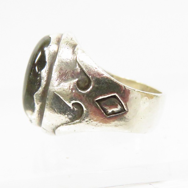 実際に弊社で買取させて頂いたCRAZY PIG/クレイジーピッグ CRYSTAL SKULL/クリスタル スカル リング 20号の画像 1枚目