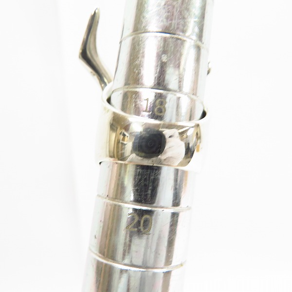 実際に弊社で買取させて頂いたMARS/マーズ カブト 角 シルバーリング 19号の画像 5枚目