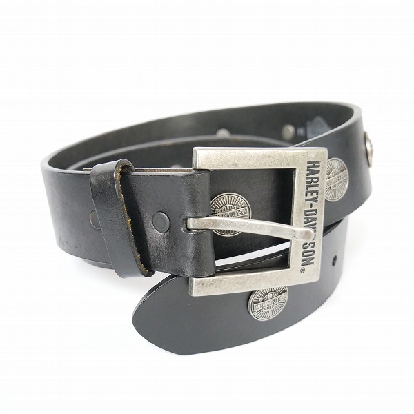 実際に弊社で買取させて頂いたHARLEY-DAVIDSON/ハーレーダビッドソン レザー ベルト サイズ34 99597-09VM