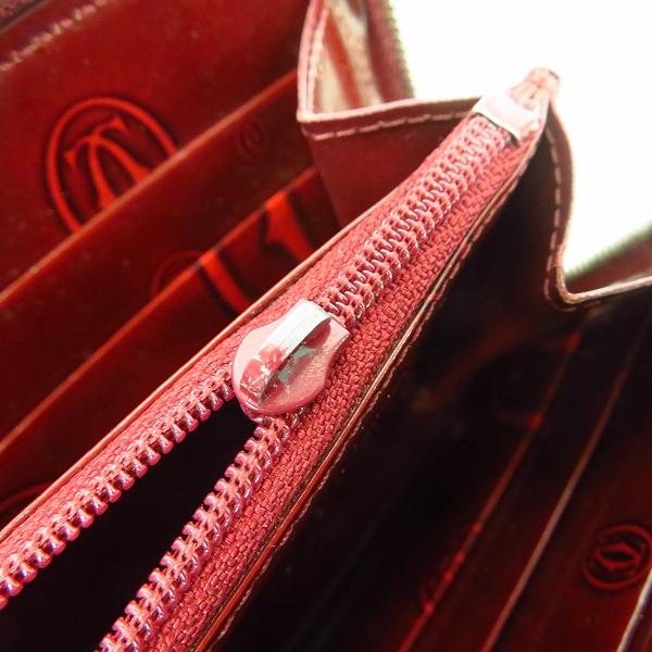 実際に弊社で買取させて頂いたCartier/カルティエ ハッピーバースデー ラウンドファスナー長財布  L3000721の画像 5枚目