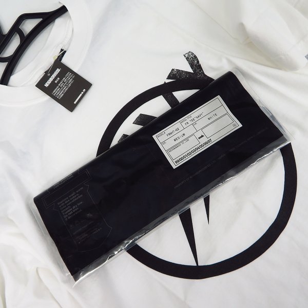 実際に弊社で買取させて頂いた【未使用】NEIGHBORHOOD×FRAGMENT DESIGN/ネイバーフッド×フラグメントデザイン FR TEE NAVY FRNHT-02 Mの画像 6枚目