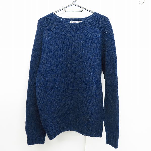 実際に弊社で買取させて頂いたHarley of Scotland×Blue Blue/ハーレーオブスコットランド×ブルーブルー ウールニット/40