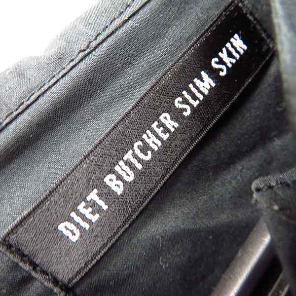 実際に弊社で買取させて頂いたDIET BUTCHER SLIM SKIN/ダイエットブッチャースリムスキン fower bullet 17ss コットンシャツパーカー/1の画像 2枚目