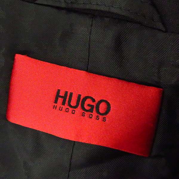 実際に弊社で買取させて頂いた【JPタグ】HUGO BOSS/ヒューゴボス 2Bテーラードジャケット 素材切替 50の画像 2枚目