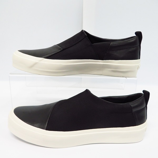 実際に弊社で買取させて頂いたalfredo BANNISTER/アルフレッドバニスター レザー切り替え スラッシュ スリッポン /シューズ 52371007017/43の画像 3枚目