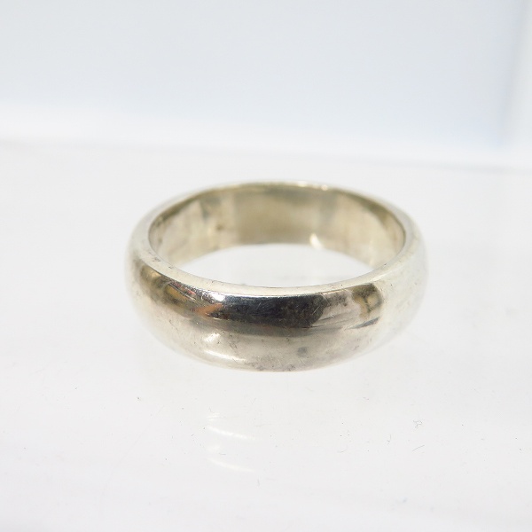 実際に弊社で買取させて頂いたBLUE BLUE/ブルーブルー クジラ/イカリ彫刻 シルバー925 リング/指輪 17号の画像 3枚目