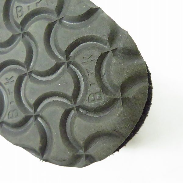 実際に弊社で買取させて頂いたBIRKENSTOCK/ビルケンシュトック メイン スウェード ブラック 672243/38の画像 6枚目