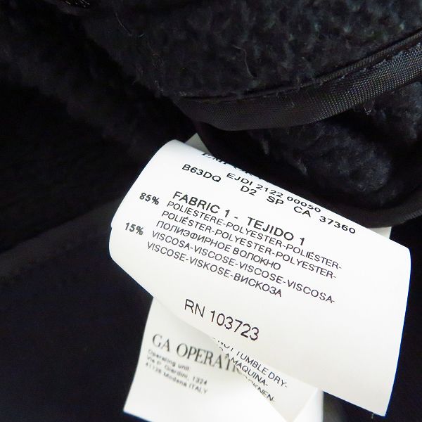 実際に弊社で買取させて頂いたEMPORIO ARMANI JEANS/エンポリオアルマーニジーンズ ジップアップ パーカー/Mの画像 4枚目