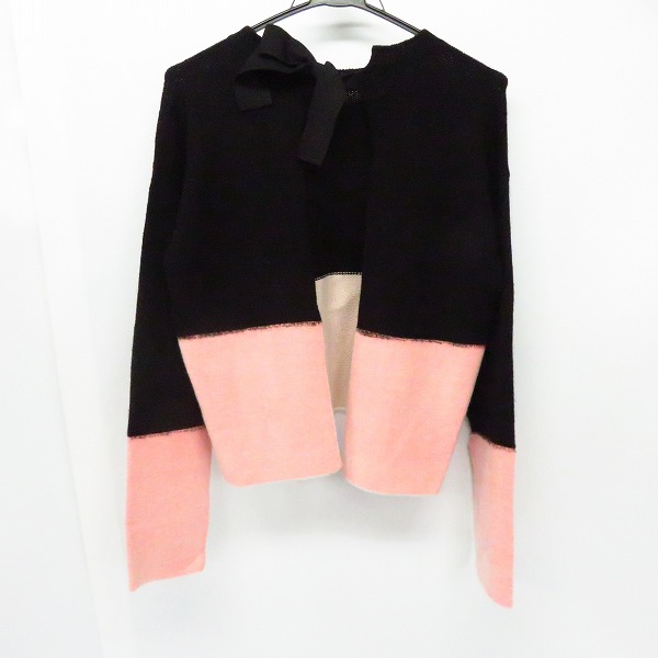 実際に弊社で買取させて頂いたMARNI/マルニ カシミヤ 100% カラー切替カーディガン/38の画像 1枚目