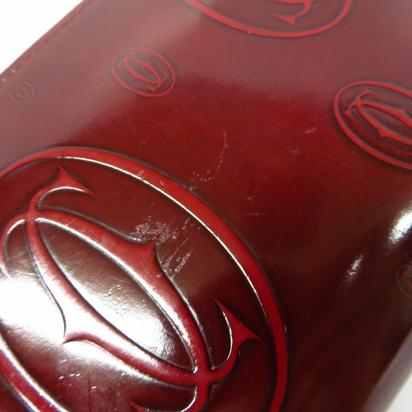 実際に弊社で買取させて頂いたCartier/カルティエ ハッピーバースデー ラウンドファスナー長財布  L3000721の画像 6枚目