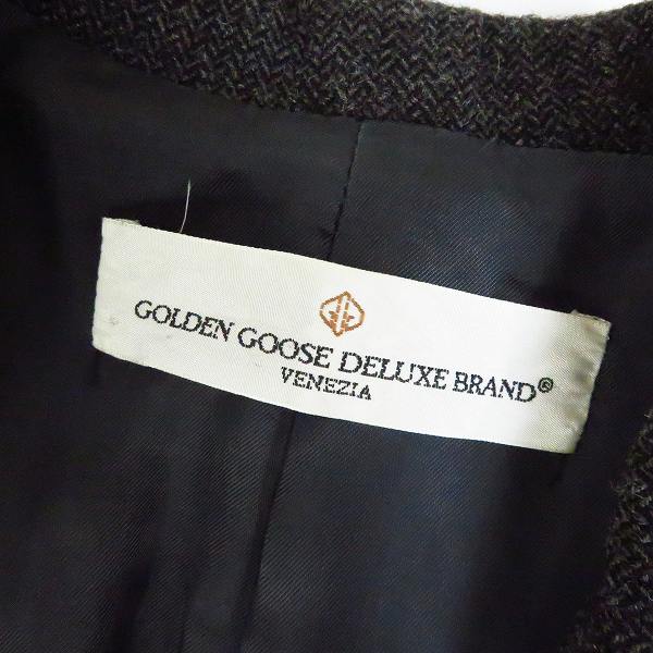 実際に弊社で買取させて頂いたGolden Goose/ゴールデングース ウール 2Bジャケット G19U539.B1/Sの画像 2枚目