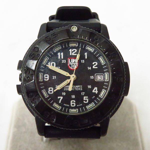 実際に弊社で買取させて頂いたLuminox/ルミノックス NAVY SEALS/ネイビーシールズ 3000/3900【動作未確認】 
