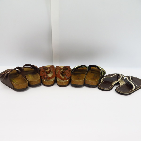 実際に弊社で買取させて頂いたBIRKENSTOCK/ビルケンシュトック Birki's/ビルキー COLE HAAN/コールハーン サンダル 4点セットの画像 1枚目