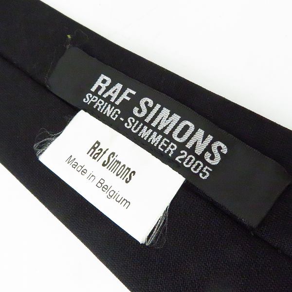 RAF SIMONS ブラック ネクタイ 2025年最新】RAF SIMONS ネクタイの人気アイテム - メルカリ
