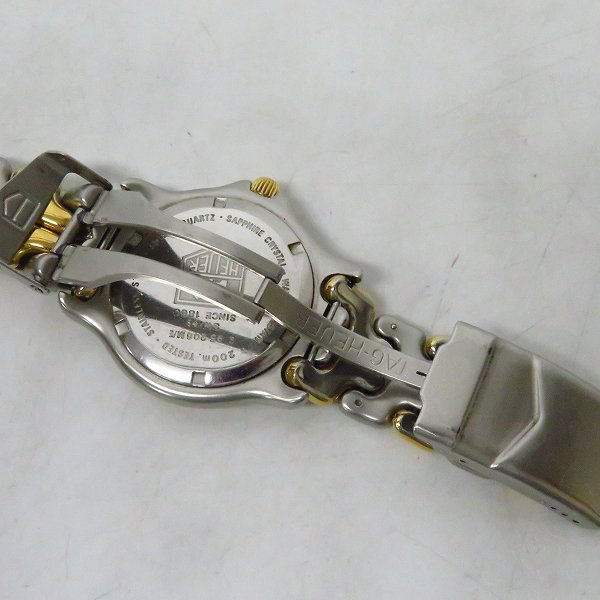 実際に弊社で買取させて頂いた【動作未確認】TAG HEUER/タグホイヤー セルシリーズ クォーツ 腕時計 S95.206M/E の画像 2枚目