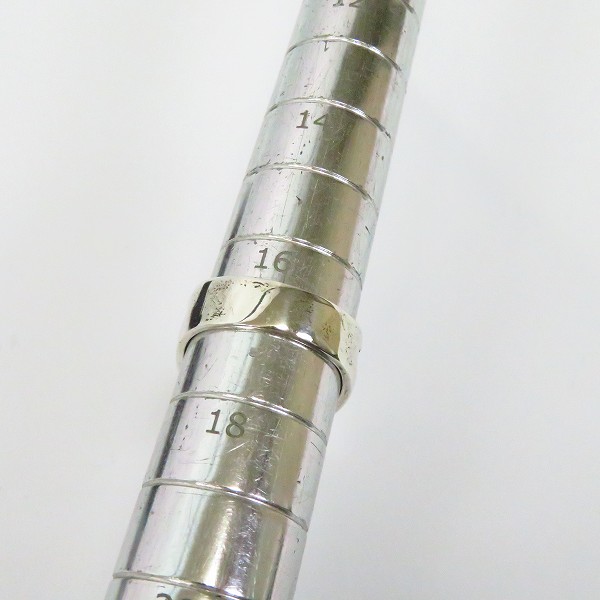 実際に弊社で買取させて頂いたCRAZY PIG/クレイジーピッグ カッタウェイ スカルリング 17号の画像 8枚目