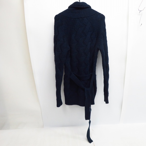 実際に弊社で買取させて頂いたEDIFICE/エディフィス ショールカラー ウールニットカーディガン/44の画像 1枚目