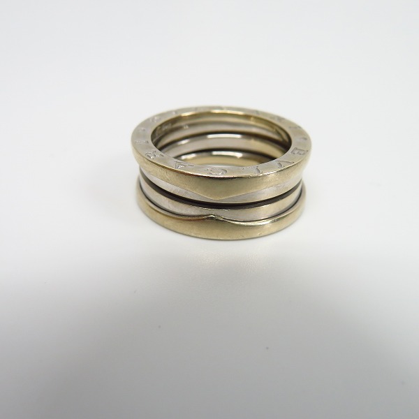 実際に弊社で買取させて頂いたBVLGARI/ブルガリ B-ZERO 1/ビーゼロワン リング 3バンド WG  #54 13号の画像 1枚目