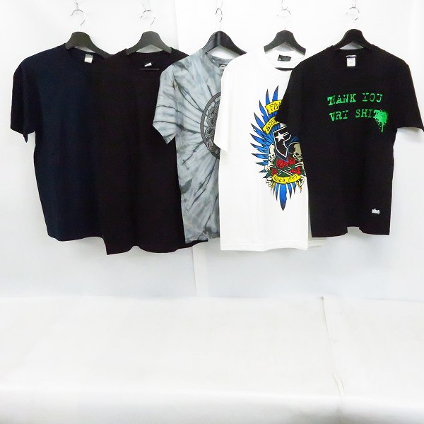 実際に弊社で買取させて頂いた【未使用含む】サンタクルーズ/インディペンデント他 プリント 半袖Tシャツ size：Ｌ 9点セットの画像 1枚目
