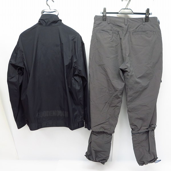 実際に弊社で買取させて頂いたGDEH/グッドイナフ GOOD ENOUGH ナイロンジャケット/パンツ セット/Mの画像 1枚目