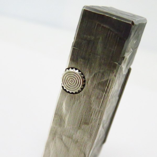 実際に弊社で買取させて頂いたdunhill/ダンヒル シグニチャー ローラー ガスライター シルバーの画像 3枚目