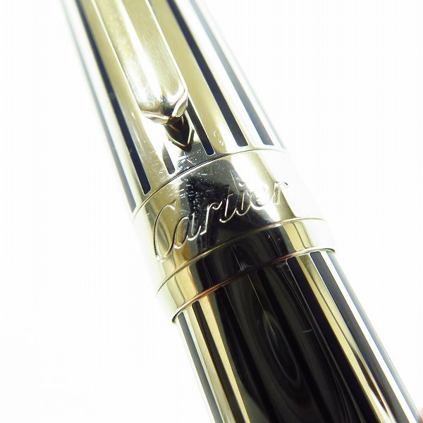 実際に弊社で買取させて頂いたCartier/カルティエ PASHA/パシャ ストライプ柄 ボールペン 100169の画像 3枚目