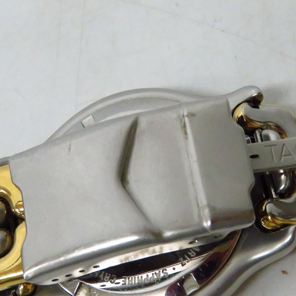 実際に弊社で買取させて頂いた【動作未確認】TAG HEUER/タグホイヤー セルシリーズ クォーツ 腕時計 S95.206M/E の画像 4枚目