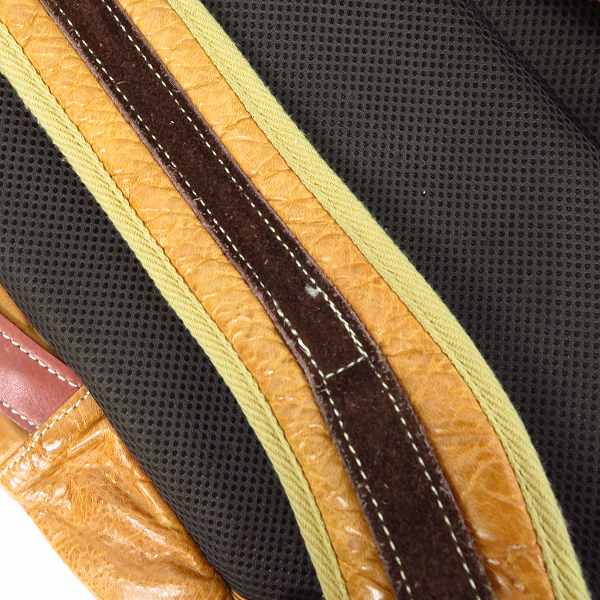 実際に弊社で買取させて頂いたMASTER-PIECE/マスターピース レザー×スウェードバックパックの画像 7枚目