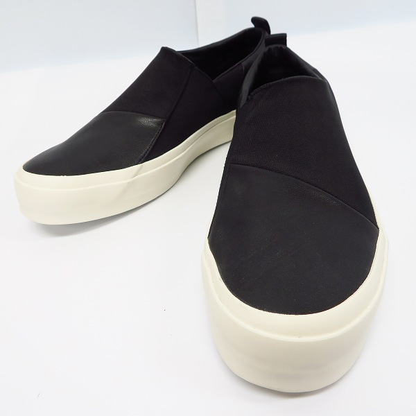 実際に弊社で買取させて頂いたalfredo BANNISTER/アルフレッドバニスター レザー切り替え スラッシュ スリッポン /シューズ 52371007017/43