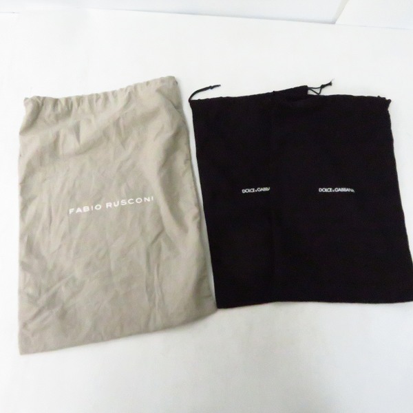 実際に弊社で買取させて頂いたジミーチュウ/ドルチェ&ガッバーナ/ファビオルスコーニ パンプス/フラットシューズ 36、36.5/3点セットの画像 6枚目