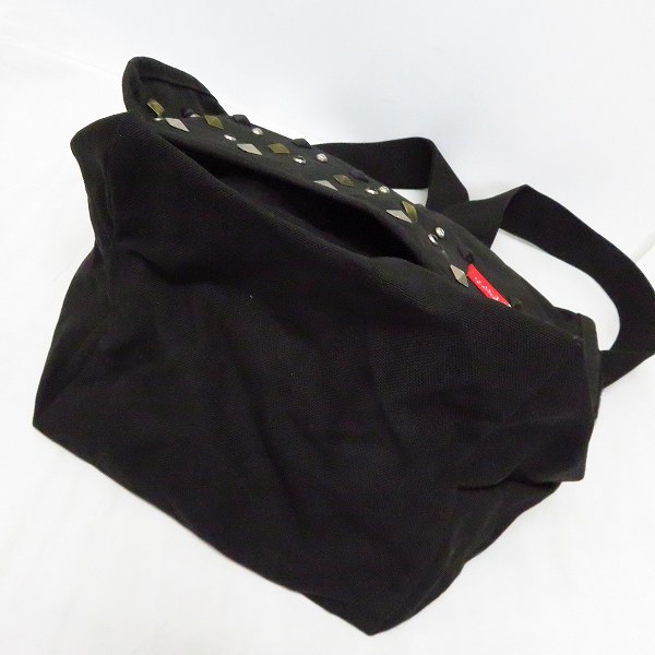 実際に弊社で買取させて頂いたManhattan Portage/マンハッタンポーテージ メッセンジャーバッグ  スタッズ 黒 の画像 2枚目