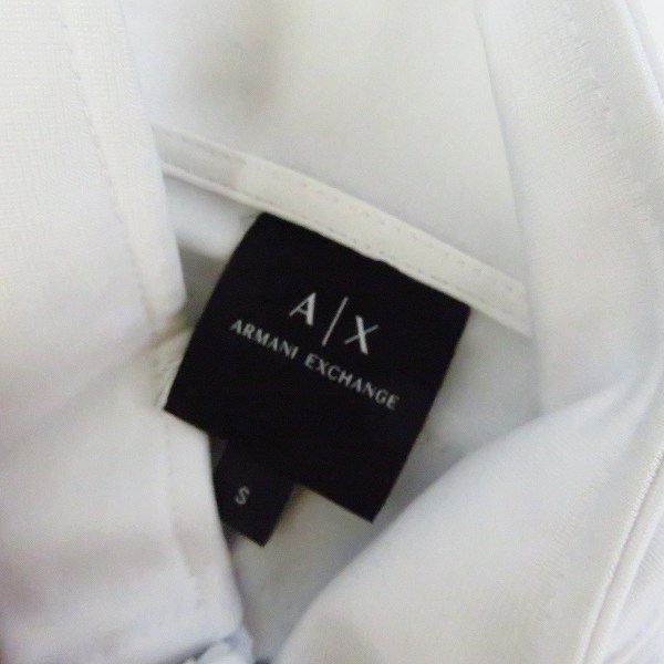 実際に弊社で買取させて頂いたARMANI EXCHANGE/アルマーニエクスチェンジ ジャージ セットアップ ホワイト/Sの画像 2枚目