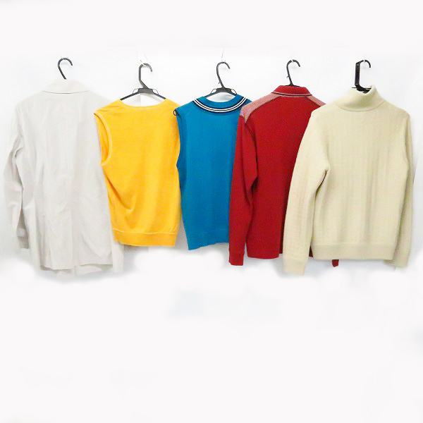 実際に弊社で買取させて頂いたMACKINTOSH PHILOSOPHY/マッキントッシュフィロソフィー ベスト/長袖 ポロシャツ/ジャケット 等 38-40/M 5点セットの画像 1枚目