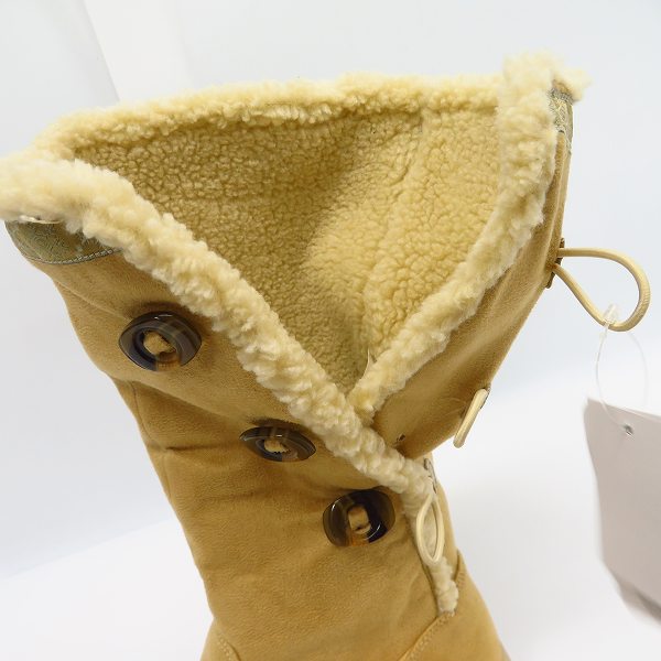 実際に弊社で買取させて頂いたFILA/フィラ ブーツ 裏ボア レディース ベージュ/Sの画像 7枚目