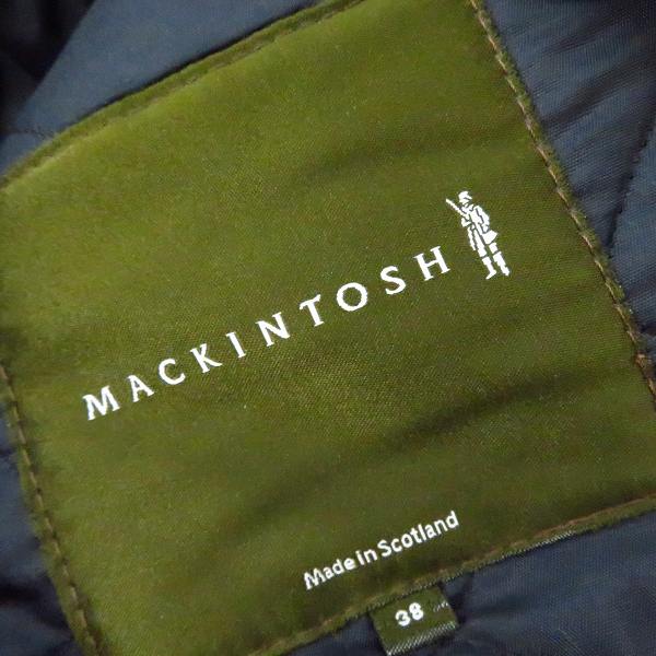 実際に弊社で買取させて頂いたMACKINTOSH/マッキントッシュ キルティング ウールジャケット size：38の画像 2枚目