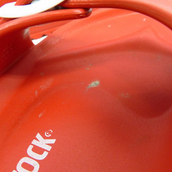 実際に弊社で買取させて頂いたBIRKENSTOCK/ビルケンシュトック サンダル レッド/赤 24.0の画像 5枚目