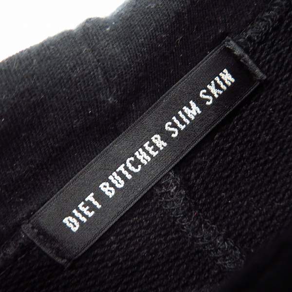 実際に弊社で買取させて頂いたDIET BUTCHER SLIM SKIN/ダイエットブッチャースリムスキン 17SS Hoody big&Long sweats/プルオーバーパーカー/1の画像 2枚目