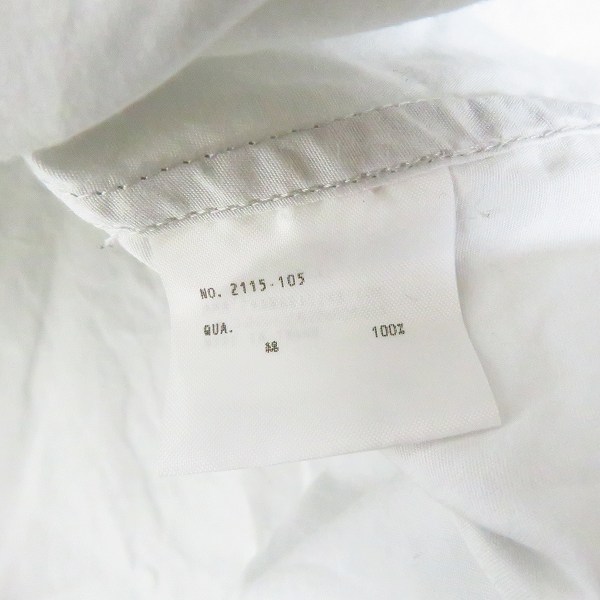 実際に弊社で買取させて頂いたLAD MUSICIAN/ラッドミュージシャン BROAD CLOTH SHIRT/ブロードクロスシャツ/2115-105/44の画像 3枚目