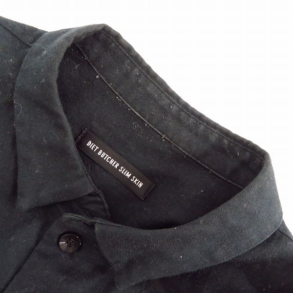 実際に弊社で買取させて頂いたDIET BUTCHER SLIM SKIN/ダイエットブッチャースリムスキン ロングシャツ/2の画像 2枚目