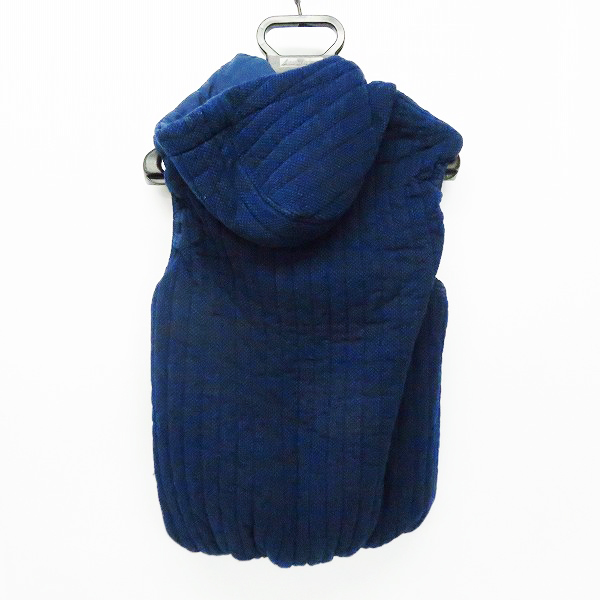 実際に弊社で買取させて頂いたBLUE BLUE/ブルーブルー 藍染め中綿ベスト/3の画像 1枚目