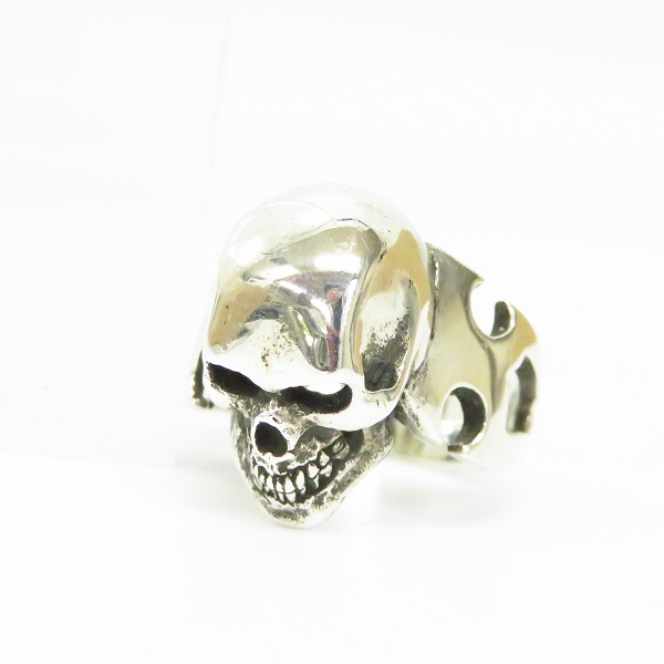 実際に弊社で買取させて頂いたCRAZY PIG/クレイジーピッグ カッタウェイ スカルリング 17号