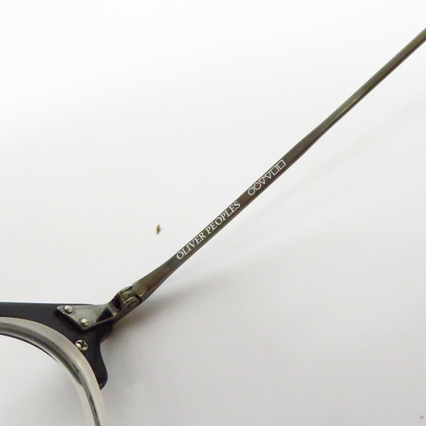 実際に弊社で買取させて頂いたOLIVER PEOPLES/オリバーピープルズ 眼鏡/メガネフレーム Diandra MBK/P LTDの画像 3枚目
