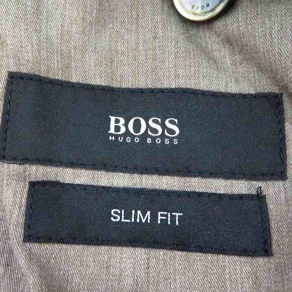 実際に弊社で買取させて頂いた【JPタグ】HUGO BOSS/ヒューゴボス SLIM FIT/スリムフィット デニムテーラードジャケット 46の画像 2枚目