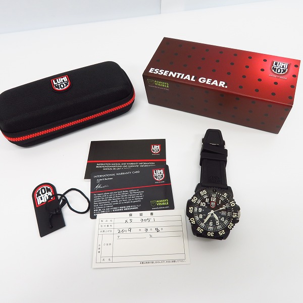 実際に弊社で買取させて頂いたLUMINOX/ルミノックス NAVY SEAL COLORMARK/ネイビーシールズ カラーマーク 3051の画像 7枚目