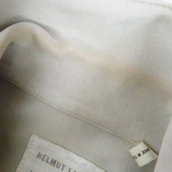 実際に弊社で買取させて頂いたHELMUT LANG/ヘルムートラング ワークジャケット/46の画像 5枚目