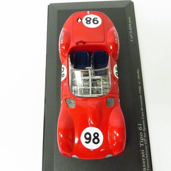 MINICHAMPS/ミニチャンプス 1/43 MASERATI/マセラティ Tipo 61 レッド