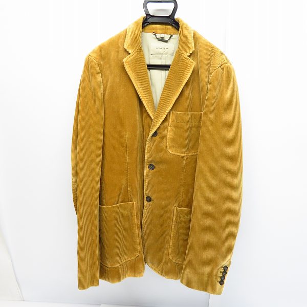 実際に弊社で買取させて頂いたBURBERRY LONDON/バーバリーロンドン コーデュロイ 3Bジャケット/L