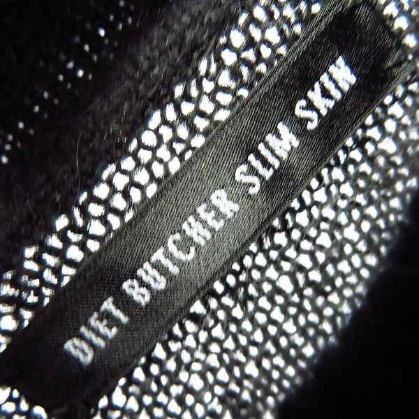 実際に弊社で買取させて頂いたDIET BUTCHER SLIM SKIN/ダイエットブッチャースリムスキン 15AW モヘヤ混ハイネックニット/2の画像 2枚目