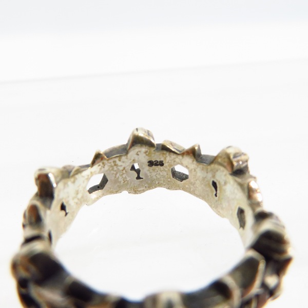 実際に弊社で買取させて頂いたDEAL DESIGN/ディールデザイン ヘックスグリッドリング 19号の画像 4枚目